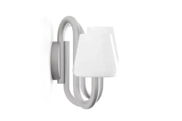 Anglepoise Wandleuchten-HAY Apollo Wandleuchte, weißes Opalglas
