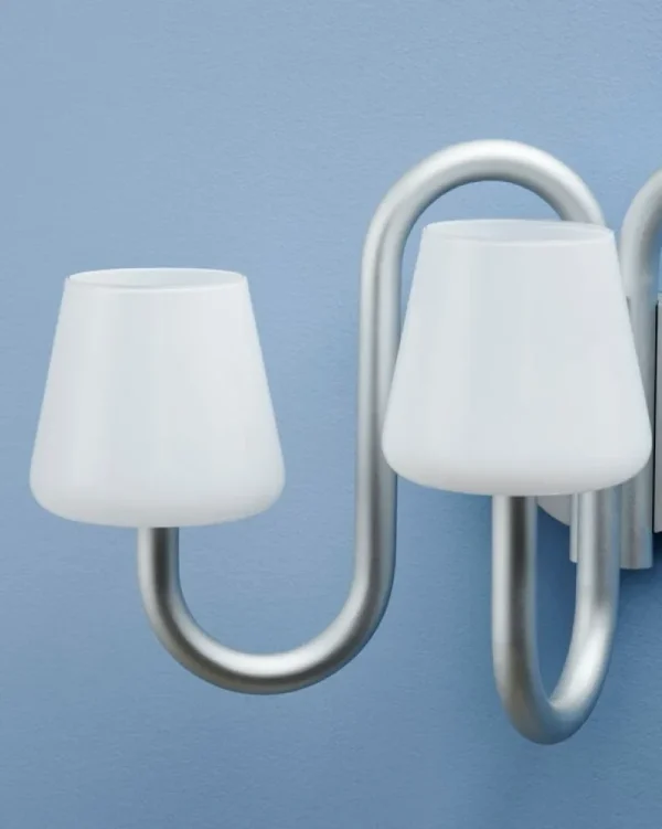 Anglepoise Wandleuchten-HAY Apollo Wandleuchte, weißes Opalglas