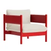 Form & Refine Sitzgelegenheiten-HAY Arbour Club armchair, wine red beech - Vidar 1511
