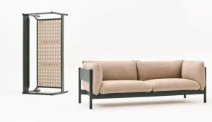 Interface Sofas Und Liegen-HAY Arbour Eco 2-Sitzer-Sofa, Vidar 472 – Buche, Schwarz