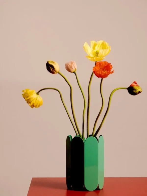 Arabia Vasen-HAY Arcs Vase, klein, grün