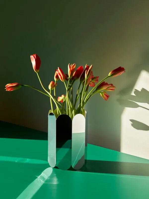 Ku00e4hler Vasen-HAY Arcs Vase, Spiegel
