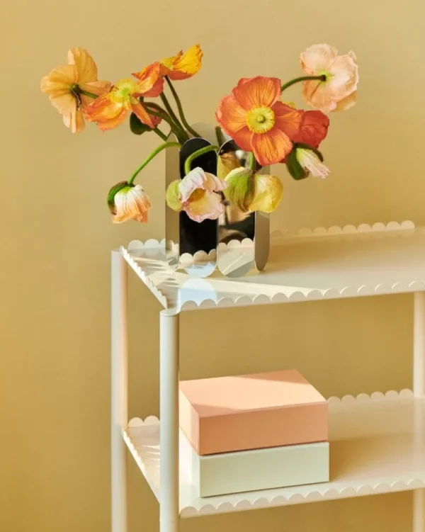 Ku00e4hler Vasen-HAY Arcs Vase, Spiegel