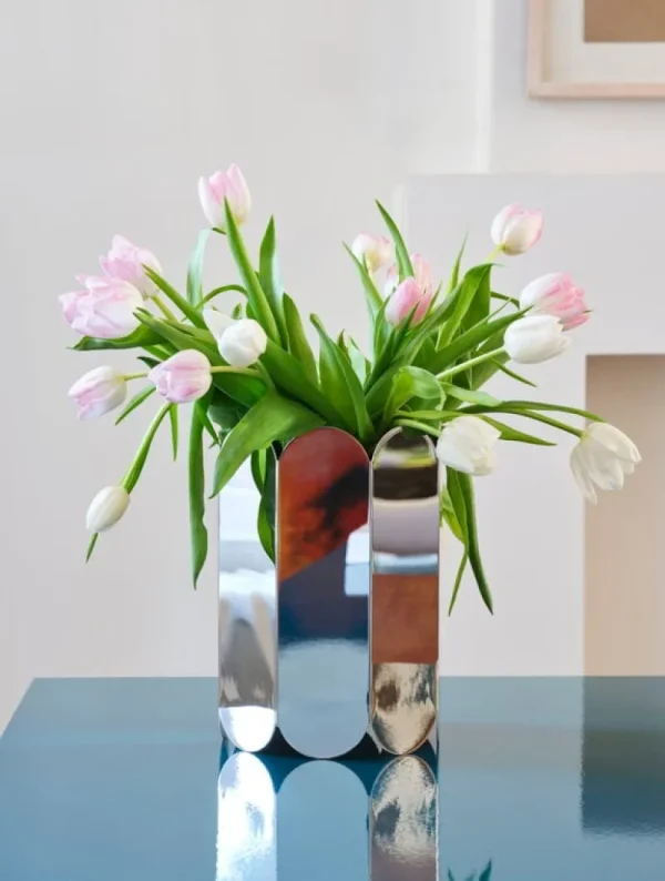 Ku00e4hler Vasen-HAY Arcs Vase, Spiegel