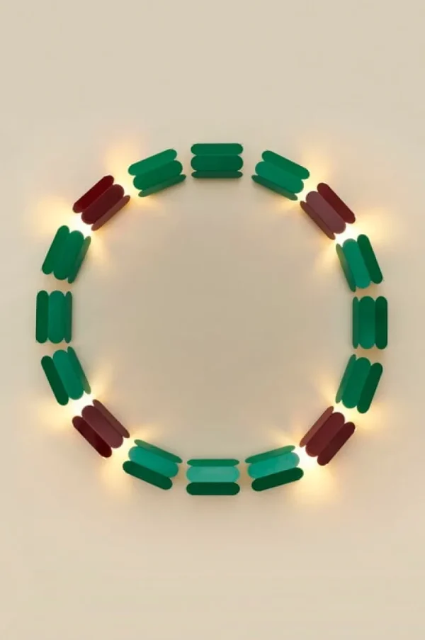 Flos Wandleuchten-HAY Arcs Wall Sconce, Meergrün