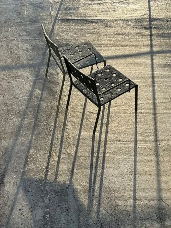 HAY Terrassenmöbel | Sitzgelegenheiten^Balcony Armlehnstuhl, Anthrazit