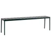 HAY Terrassenmöbel | Sitzgelegenheiten^Balcony Bank, 165,5 cm, Anthrazit