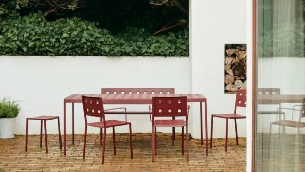 HAY Terrassenmöbel | Sitzgelegenheiten^Balcony Dining-Stuhl, Eisenrot