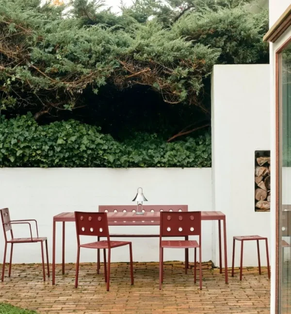 HAY Terrassenmöbel | Sitzgelegenheiten^Balcony Dining-Stuhl, Eisenrot