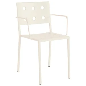HAY Terrassenmöbel | Sitzgelegenheiten^Balcony Dining-Stuhl mit Armlehne, Kreidebeige