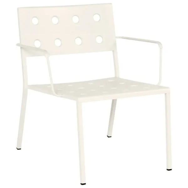 HAY Terrassenmöbel | Sitzgelegenheiten^Balcony Lounge-Armlehnstuhl, Kreidebeige