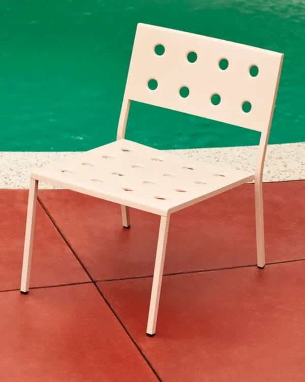 HAY Terrassenmöbel | Sitzgelegenheiten^Balcony Loungestuhl, Kreidebeige