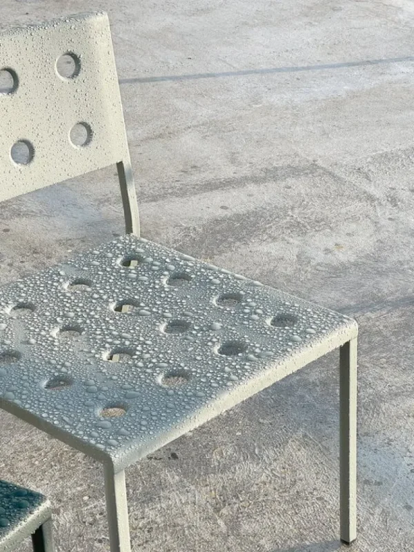 HAY Terrassenmöbel | Sitzgelegenheiten^Balcony Loungestuhl, Kreidebeige