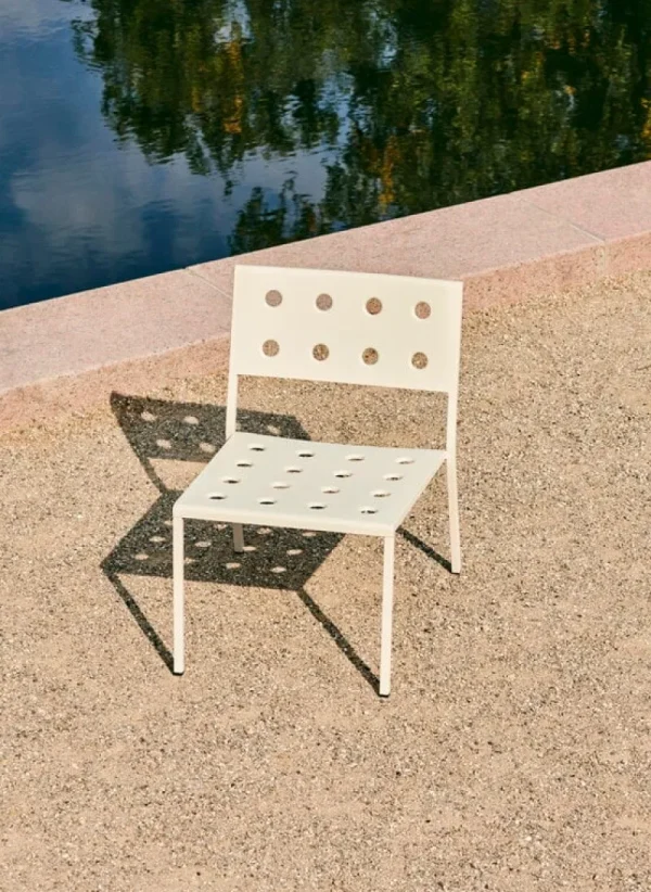 HAY Terrassenmöbel | Sitzgelegenheiten^Balcony Loungestuhl, Kreidebeige