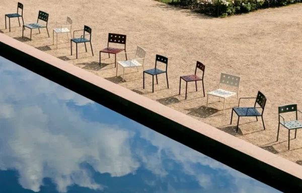 HAY Terrassenmöbel | Sitzgelegenheiten^Balcony Stuhl, Wüstengrün