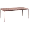 HAY Terrassenmöbel | Tische^Balcony Tisch, 190 x 87 cm, Eisenrot