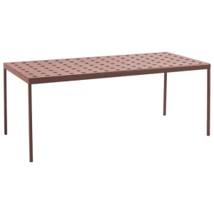 HAY Terrassenmöbel | Tische^Balcony Tisch, 190 x 87 cm, Eisenrot