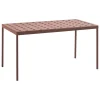 HAY Terrassenmöbel | Tische^Balcony Tisch, 144 x 76 cm, Eisenrot