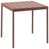 HAY Terrassenmöbel | Tische^Balcony Tisch, 75 x 76 cm, Eisenrot