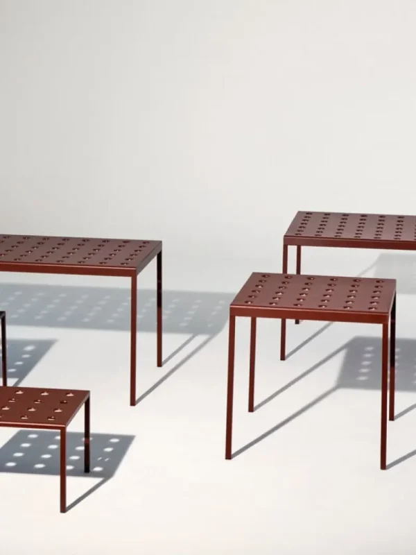 HAY Terrassenmöbel | Tische^Balcony Tisch, 190 x 87 cm, Eisenrot