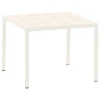 HAY Terrassenmöbel | Tische^Balcony Tisch, niedrig, 50 x 51,5 cm, Kreidebeige