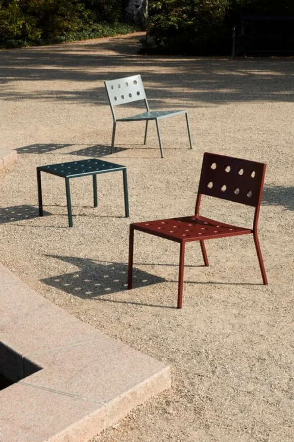 HAY Terrassenmöbel | Tische^Balcony Tisch, niedrig, 50 x 51,5 cm, Dark Forest