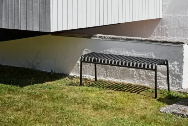 HAY Terrassenmöbel^Bank Palissade, anthrazit