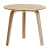 HAY Tische-Bella Couchtisch 45 cm, niedrig, Eiche lackiert