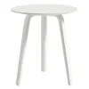 GUBI Tische-HAY Bella Couchtisch 45 cm, hoch, Weiß