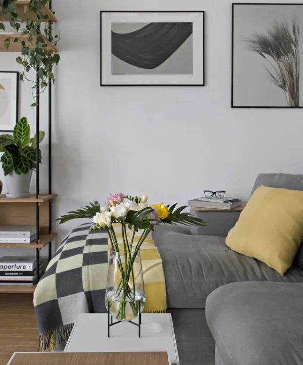 HAY Garten | Indoor-gardening^Blumentopf und Untersetzer, M, grau