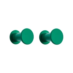 HAY Garderoben Und Kleiderbügel^Bolt Hook Set, 2 Stück, Grün