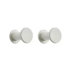 HAY Garderoben Und Kleiderbügel^Bolt Hook Set, 2 Stück, Hellgrau