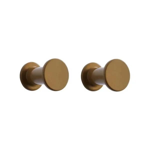 HAY Garderoben Und Kleiderbügel^Bolt Hook Set, 2 Stück, Hellbraun