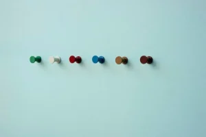 HAY Garderoben Und Kleiderbügel^Bolt Hook Set, 2 Stück, Hellbraun