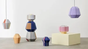 Hem Tischlampen | Deckenleuchten-HAY Bonbon 310 Lampenschirm, Petit Bleu