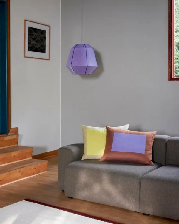 Vibia Tischlampen | Deckenleuchten-HAY Bonbon 500 Lampenschirm, Lavendelblau