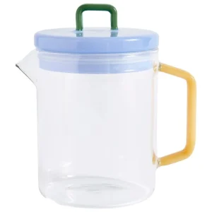 HAY Karaffen Und Krüge^Brew Kanne, klar - Jade-Hellblau