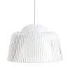 HAY Deckenleuchten-Brim Pendelleuchte, 24,5 cm, Klarglas