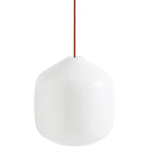 HAY Deckenleuchten-Buoy 300 Pendelleuchte, rostrotes Kabel