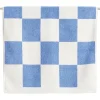 HAY Badezimmertextilien^Check Badematte, 50 x 90 cm, Himmelblau