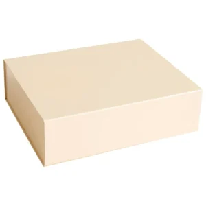 HAY Aufbewahrungsbehälter | Aufbewahrungsbehälter^Colour Aufbewahrungsbox, L, Vanille