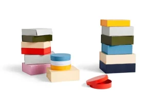 HAY Aufbewahrungsbehälter | Aufbewahrungsbehälter^Colour Aufbewahrungsbox, L, Vanille