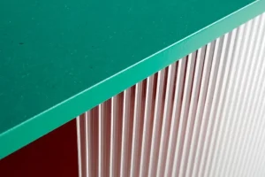 HAY Aufbewahrungsmöbel-Colour Cabinet mit Glastüren, hoch, Mehrfarbig