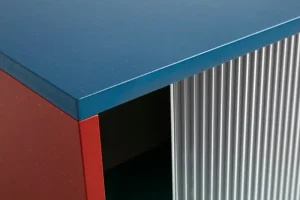 HAY Aufbewahrungsmöbel-Colour Cabinet mit Glastüren, stehend, 180 cm, Mehrfarbig