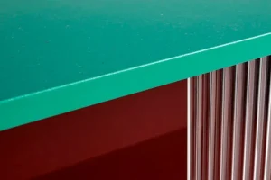 HAY Aufbewahrungsmöbel-Colour Cabinet mit Glastüren, hoch, Mehrfarbig
