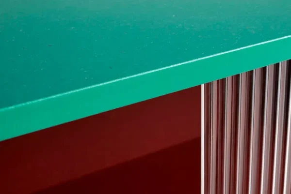 HAY Aufbewahrungsmöbel-Colour Cabinet mit Glastüren, hoch, Mehrfarbig