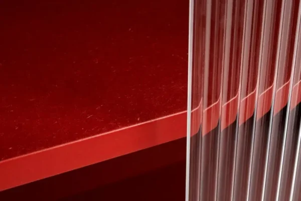 HAY Aufbewahrungsmöbel-Colour Cabinet mit Glastüren, hoch, Mehrfarbig