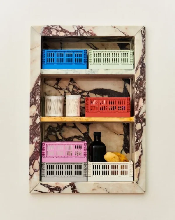Kinder HAY Kinderzimmereinrichtung | Badezimmeraccessoires^Colour Crate Mini, 2 Stück, dusty rose