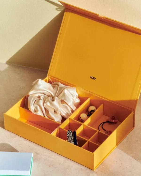 HAY Aufbewahrungsbehälter^Colour Storage Schmuckkasten, Eigelb
