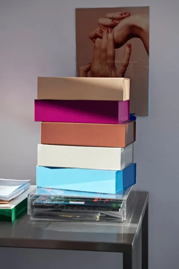 HAY Aufbewahrungsbehälter | Aufbewahrungsbehälter^Colour-Aufbewahrungsbox, S, kräftiges Violett